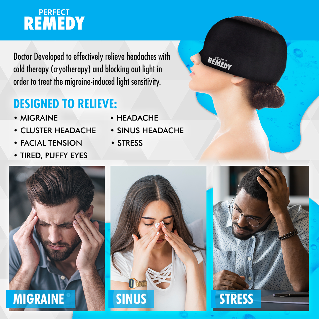 Migraine relief cap