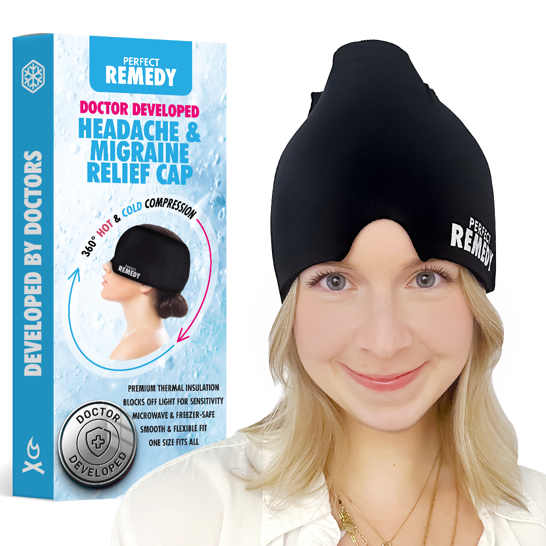Migraine relief cap